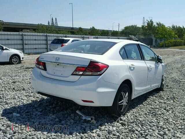 2013 HONDA CIVIC - VIN: 19XFB2F98DE061373 - Фото 4