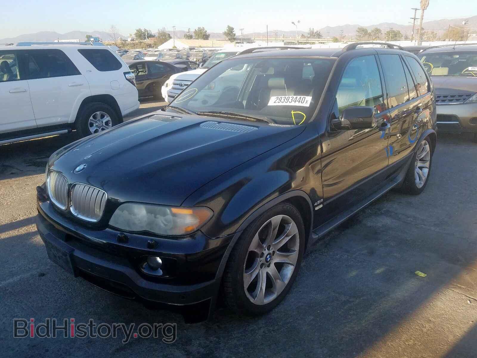2005 BMW X5 - VIN: 5UXFA93535LE82442 - Фото 2
