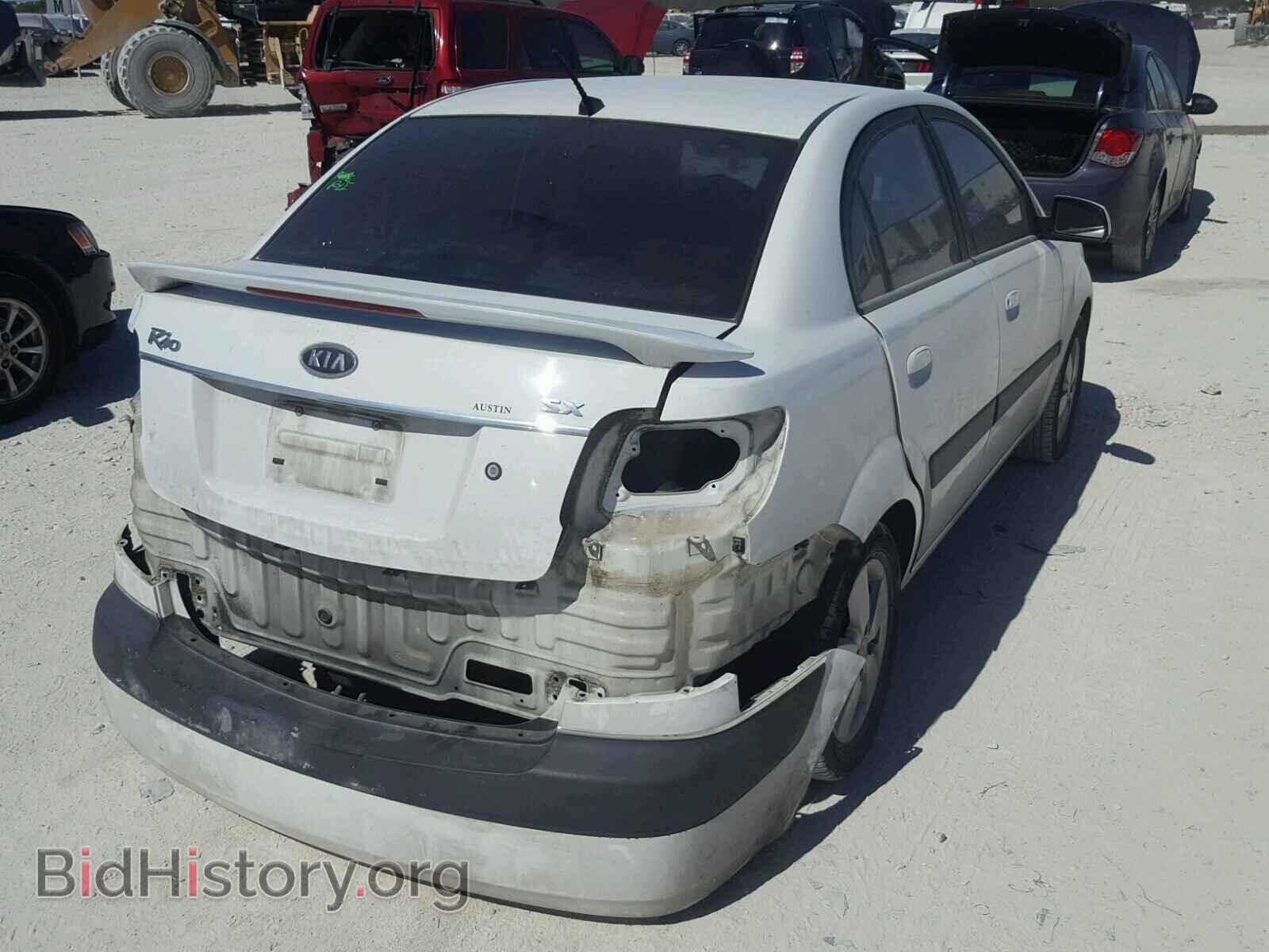 2008 KIA RIO BASE - VIN: KNADE123886417002 - Фото 4