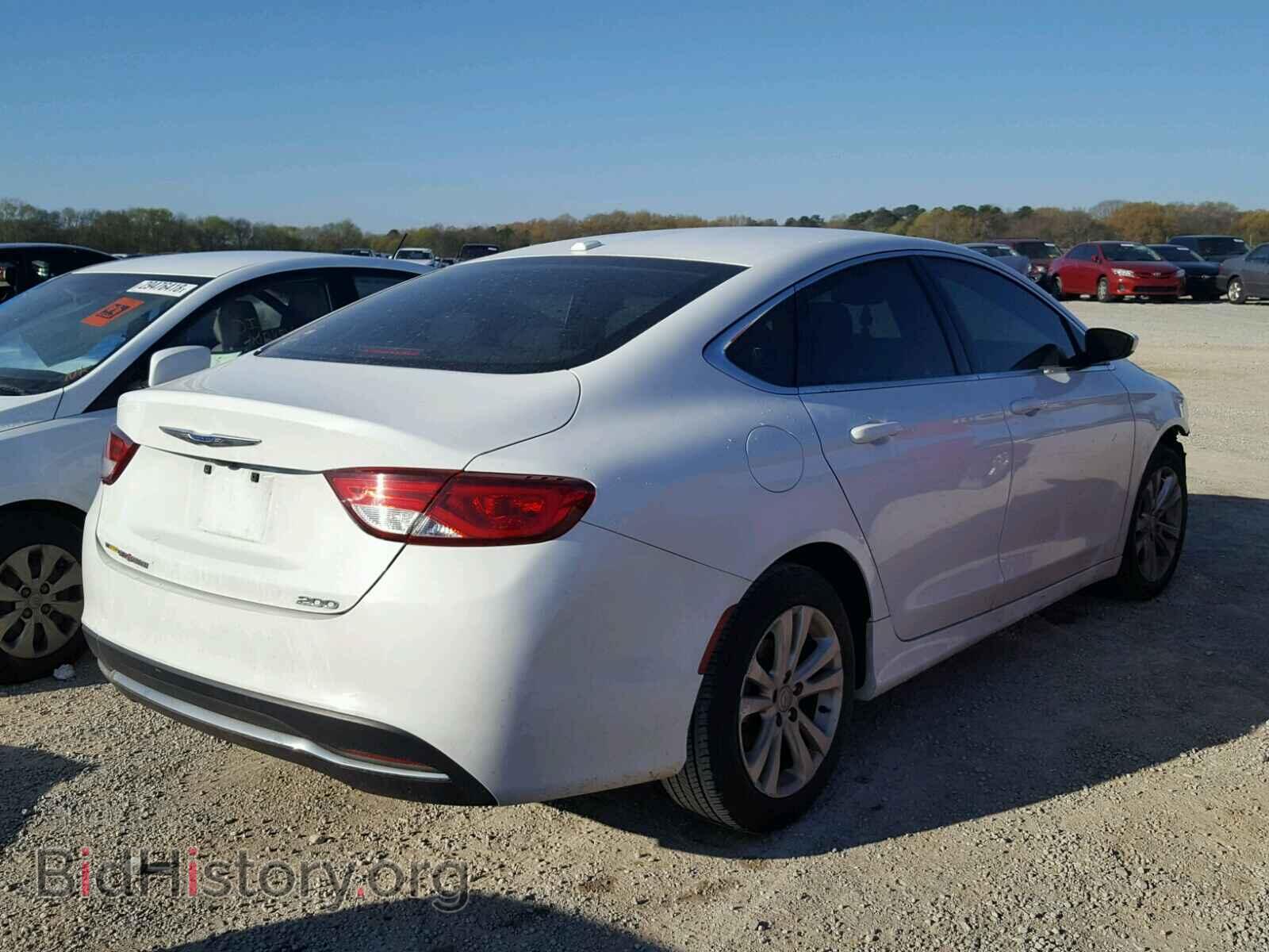 2016 CHRYSLER 200 - VIN: 1C3CCCAB0GN105998 - Фото 4