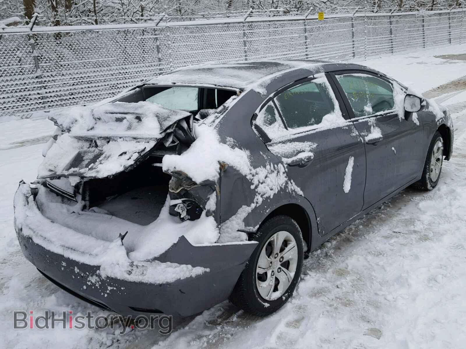 2013 HONDA CIVIC - VIN: 19XFB2F57DE090795 - Фото 4