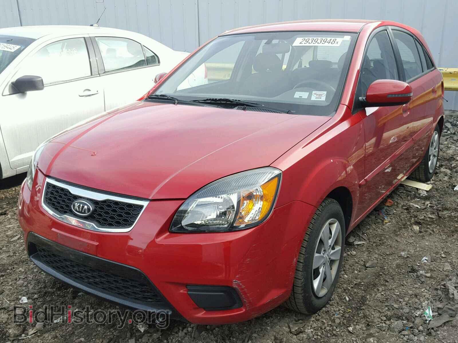 2011 KIA RIO BASE - VIN: KNADH5A36B6797514 - Фото 2