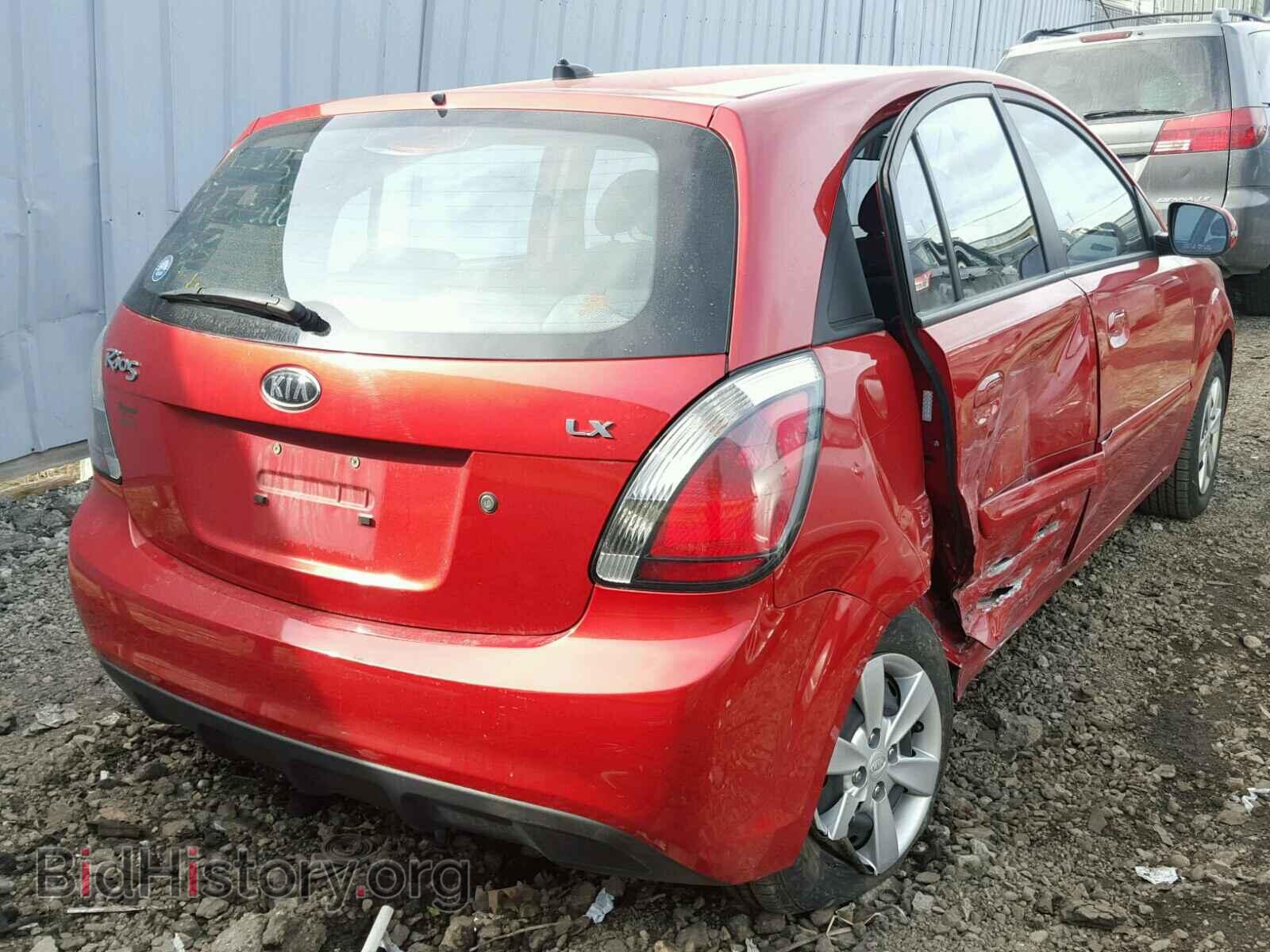 2011 KIA RIO BASE - VIN: KNADH5A36B6797514 - Фото 4