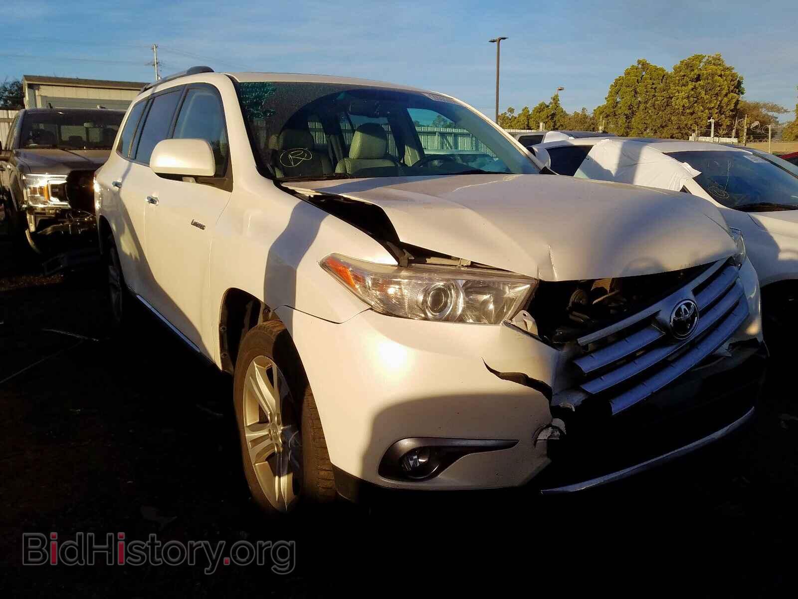 Photo 5TDDK3EH1CS131127 - TOYOTA HIGHLANDER 2012
