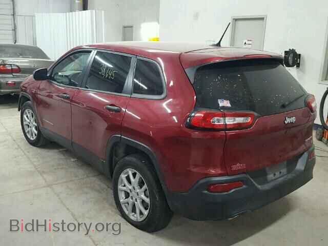 2014 JEEP CHEROKEE - VIN: 1C4PJLABXEW319245 - Фото 3