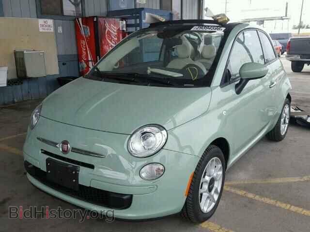 2015 FIAT 500 - VIN: 3C3CFFDR5FT663233 - Photo 2