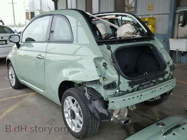 2015 FIAT 500 - VIN: 3C3CFFDR5FT663233 - Photo 3