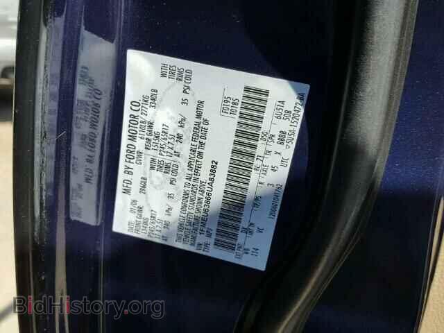 2006 FORD EXPLORER - VIN: 1FMEU63866UA83882 - Фото 10