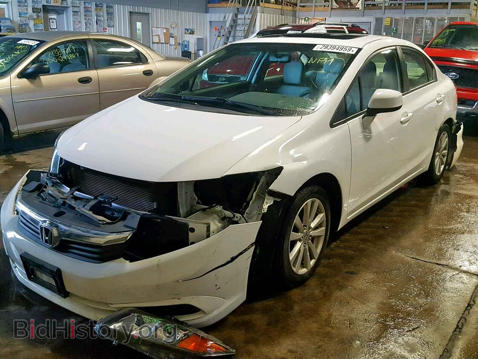 2012 HONDA CIVIC - VIN: 19XFB2F80CE071322 - Фото 2