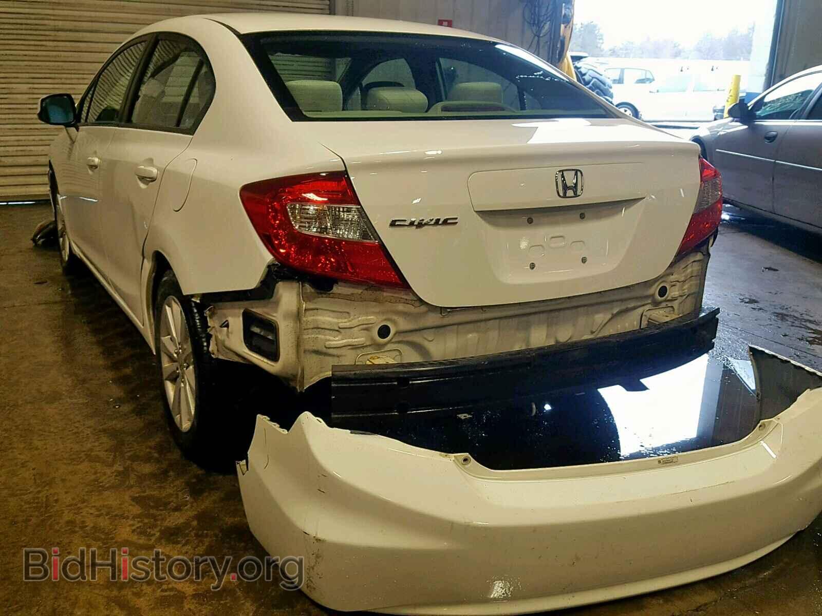 2012 HONDA CIVIC - VIN: 19XFB2F80CE071322 - Фото 3