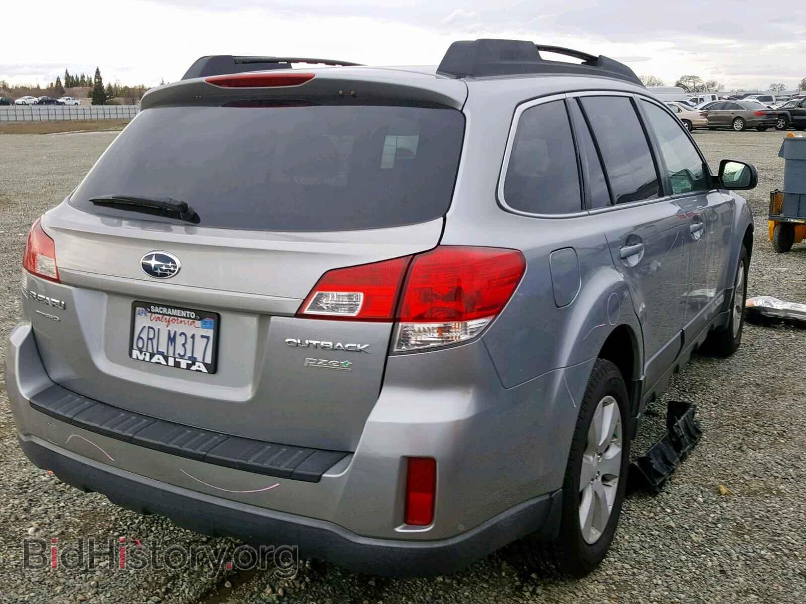 2011 SUBARU OUTBACK 2. - VIN: 4S4BRBCC8B3410087 - Фото 4