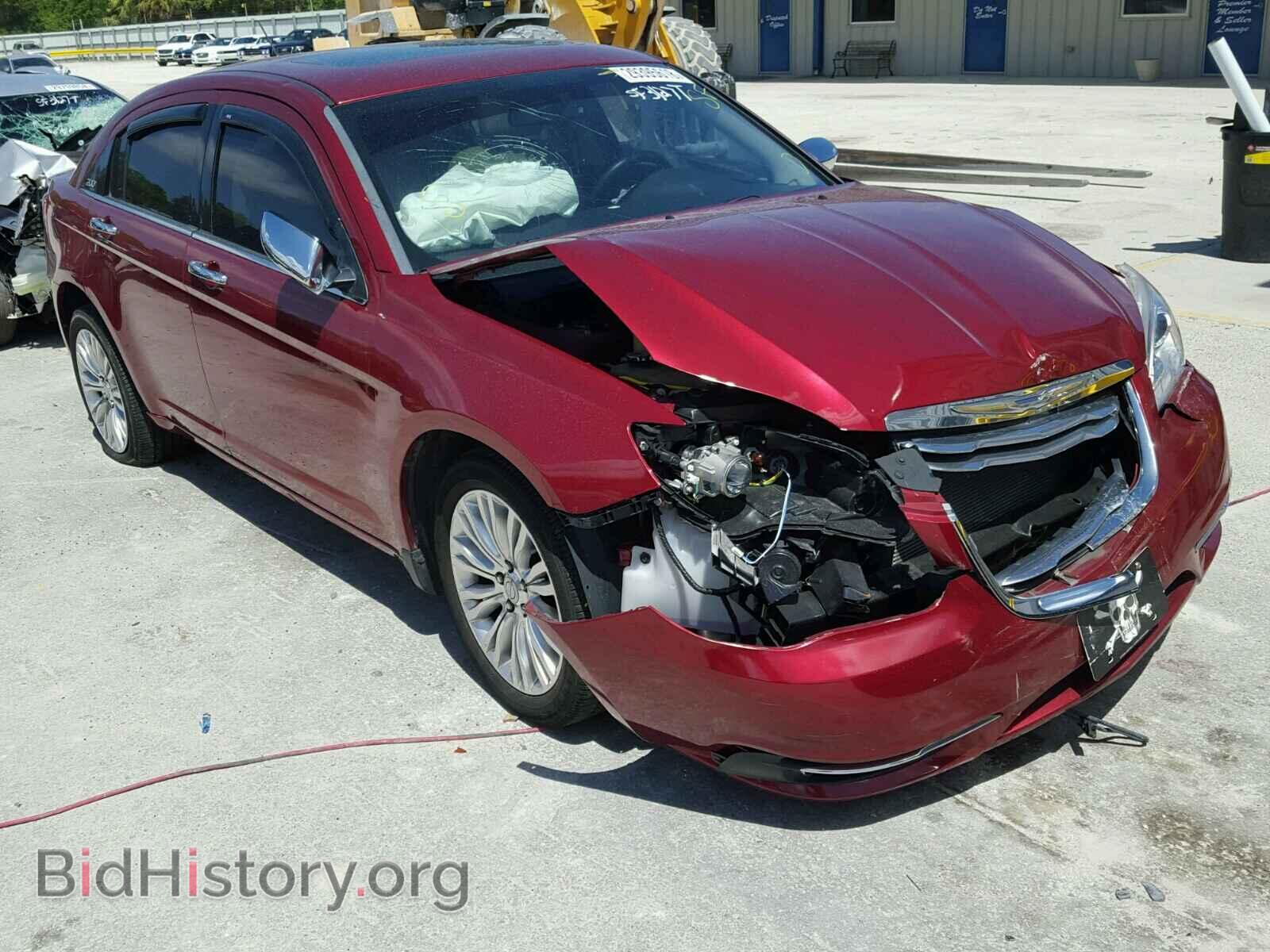 Фотография 1C3CCBCG5CN184422 - CHRYSLER 200 2012