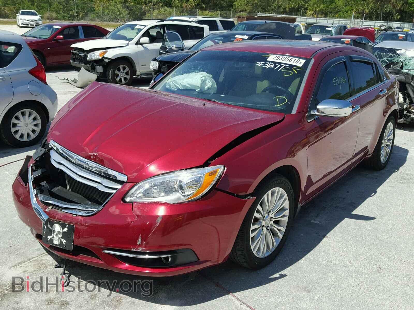 2012 CHRYSLER 200 - VIN: 1C3CCBCG5CN184422 - Фото 2