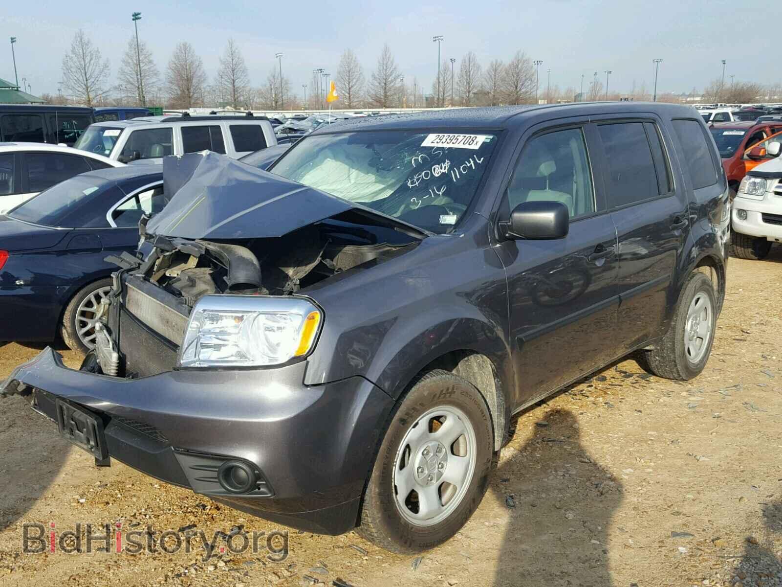 2014 HONDA PILOT - VIN: 5FNYF4H26EB054782 - Фото 2
