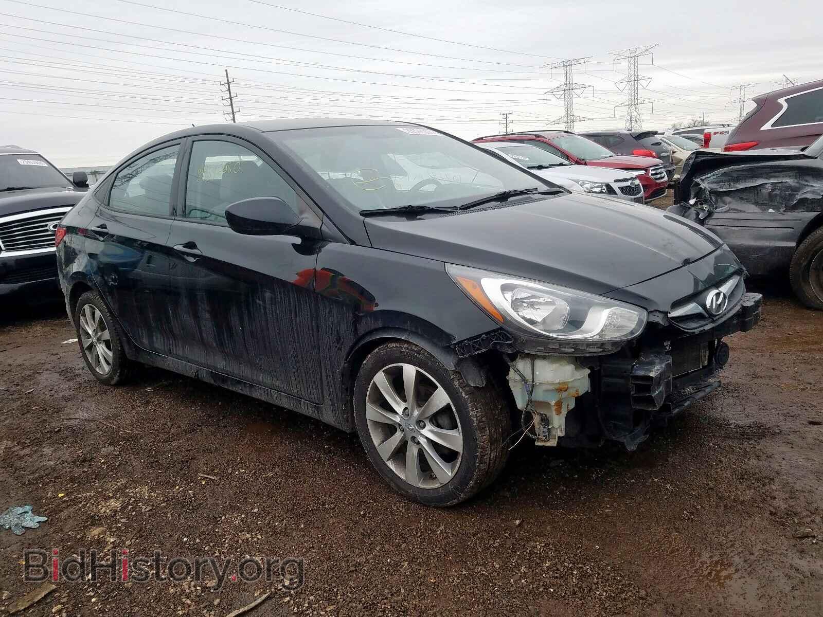 Фотография KMHCU4AE4DU302677 - HYUNDAI ACCENT 2013