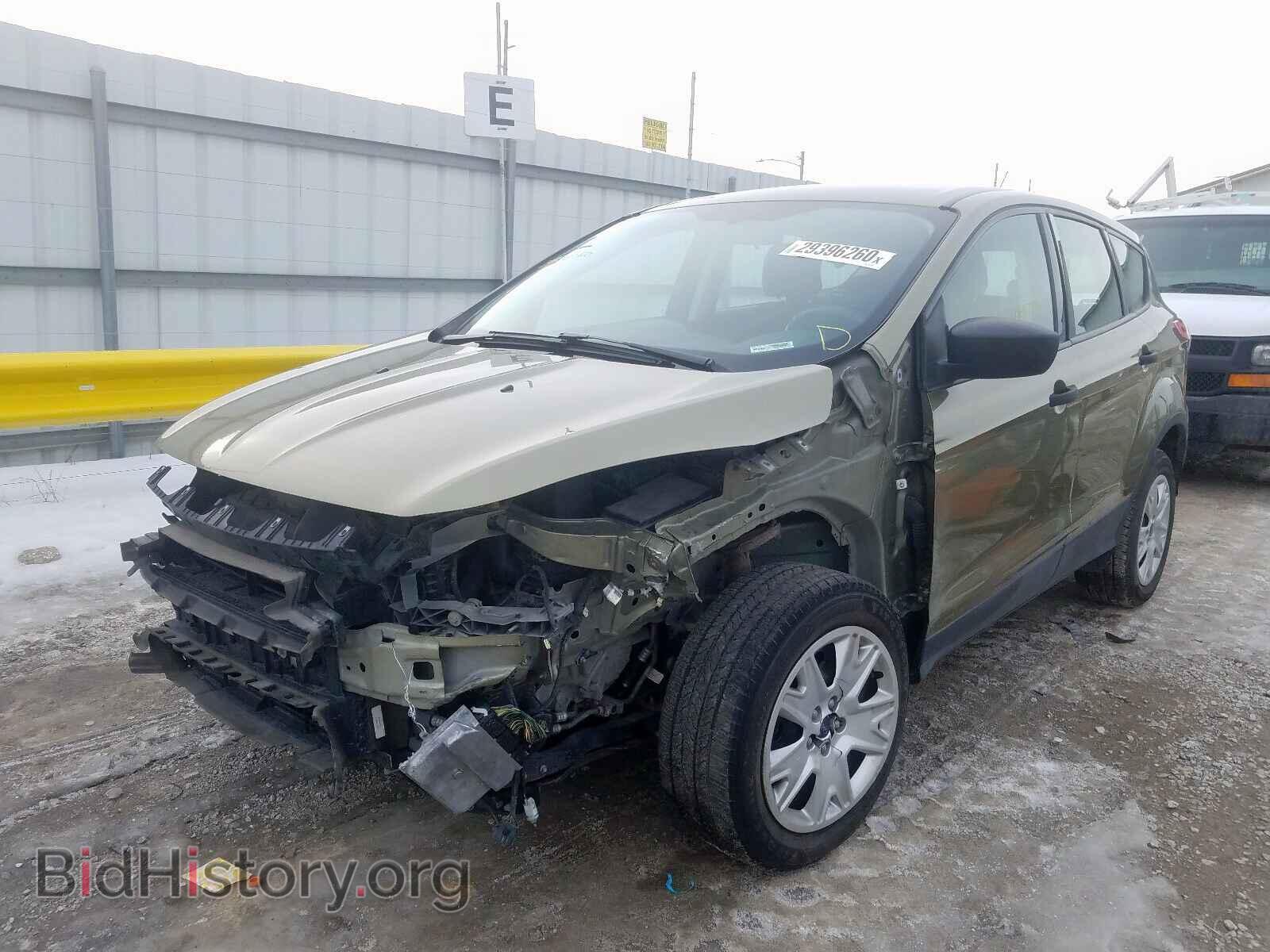 2013 FORD ESCAPE S - VIN: 1FMCU0F76DUA21029 - Фото 2