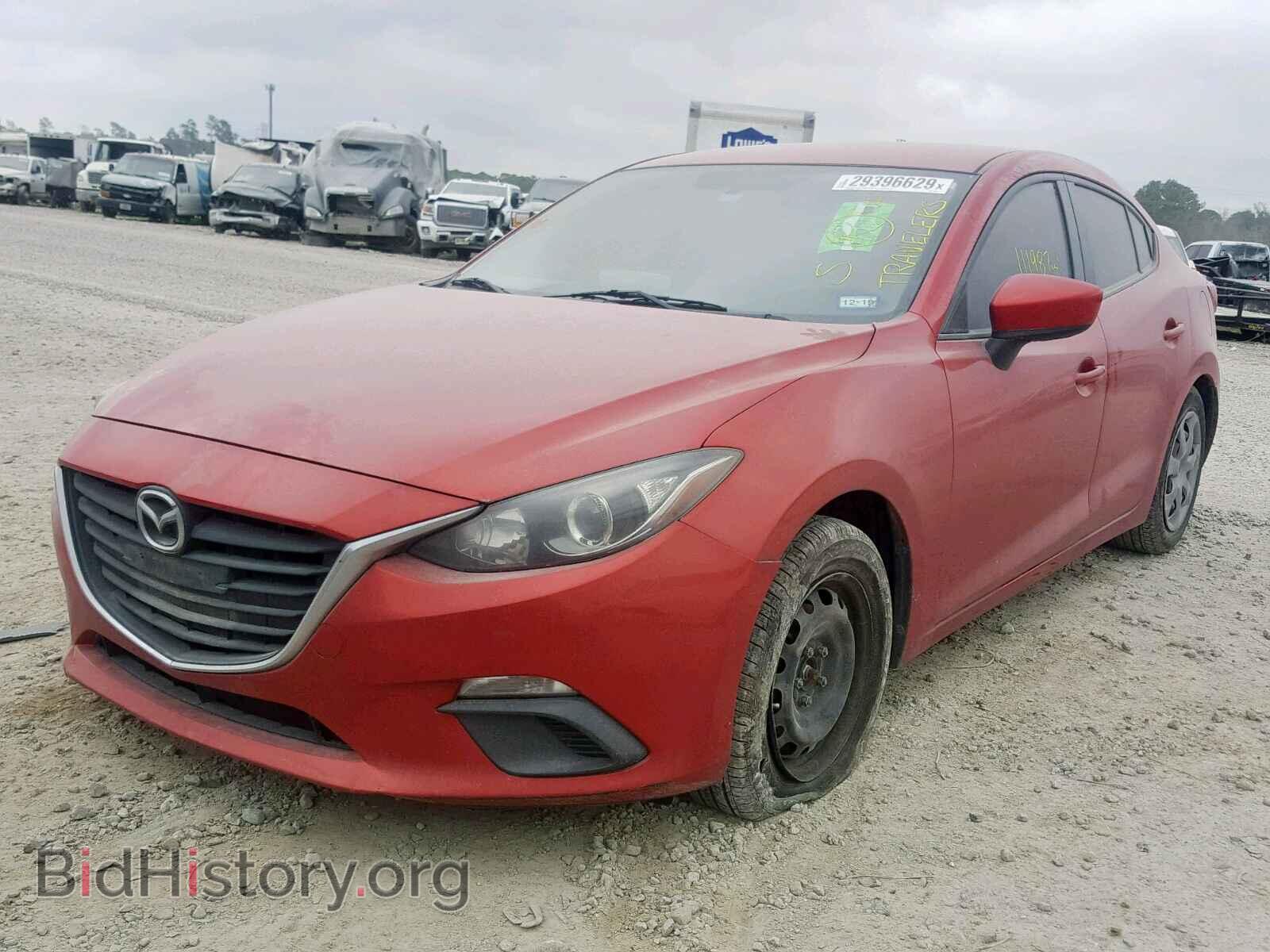 2014 MAZDA 3 - VIN: JM1BM1U77E1129607 - Фото 2