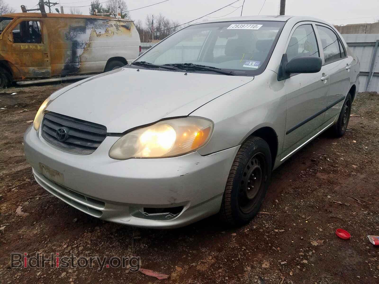 2003 TOYOTA COROLLA - VIN: JTDBR32E830024768 - Фото 2