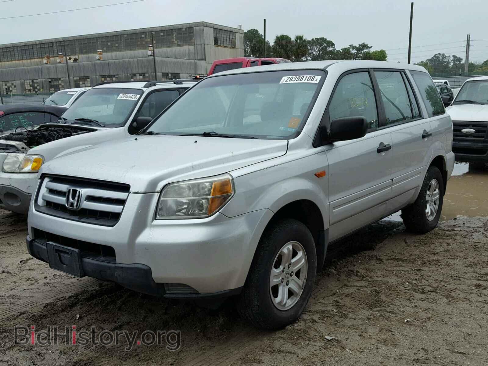 2006 HONDA PILOT - VIN: 5FNYF18176B028070 - Фото 2