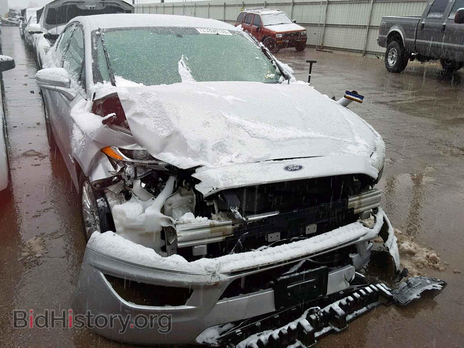 Фотография 3FA6P0LU2GR283280 - FORD FUSION SE 2016