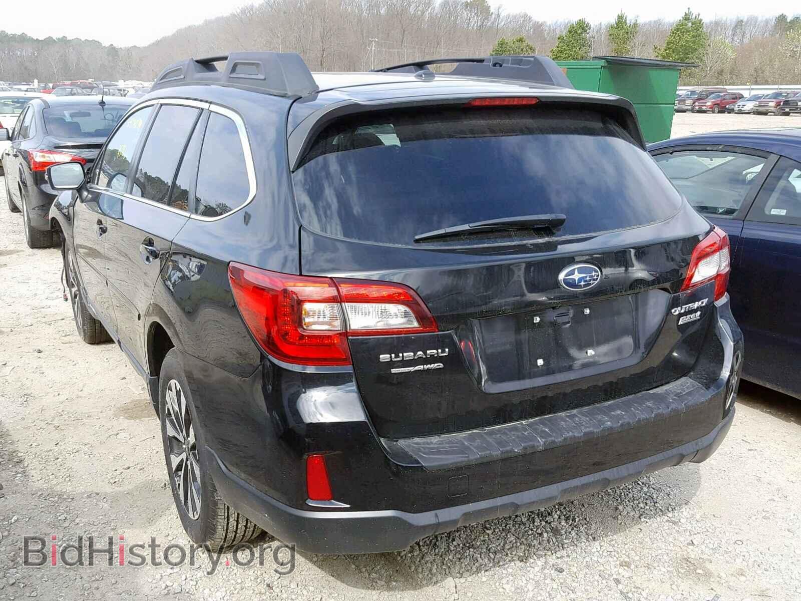 2015 SUBARU OUTBACK 2. - VIN: 4S4BSALC1F3312426 - Фото 3
