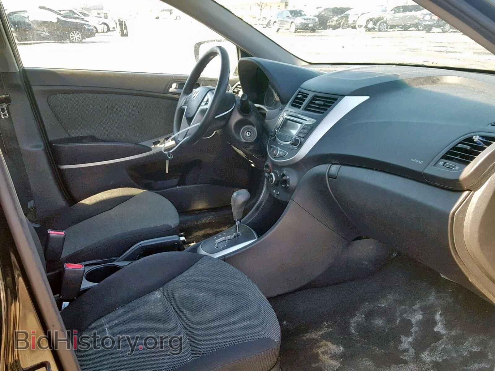 2013 HYUNDAI ACCENT - VIN: KMHCT5AEXDU062608 - Фото 5