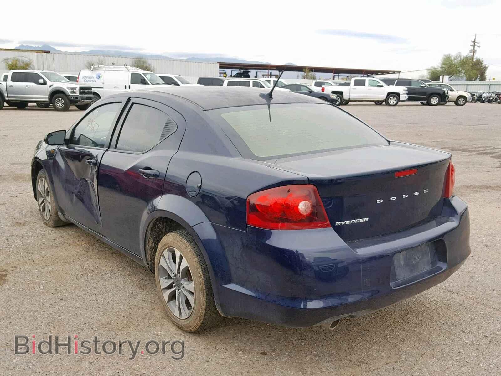 2013 DODGE AVENGER - VIN: 1C3CDZAG5DN749262 - Фото 3