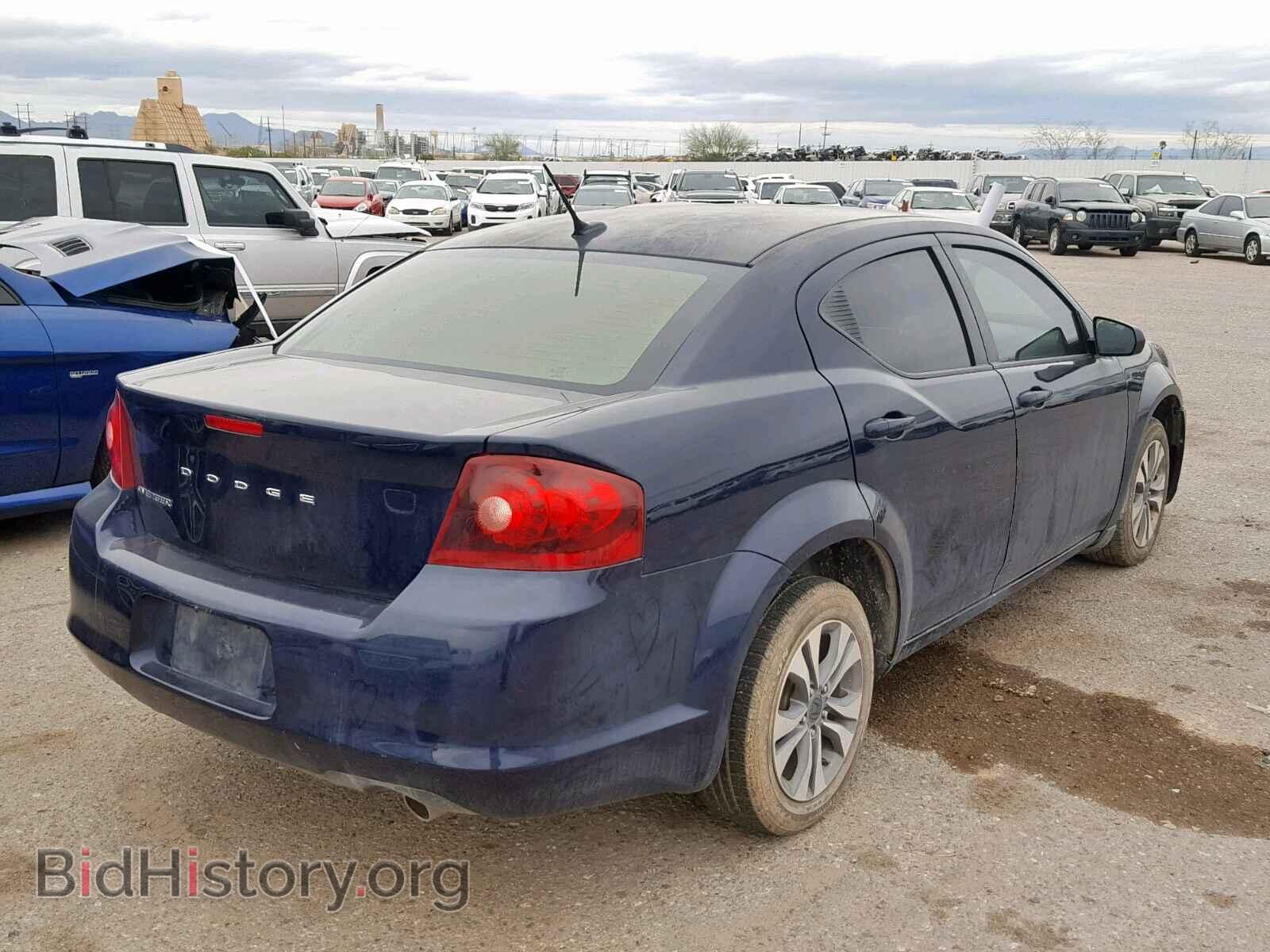 2013 DODGE AVENGER - VIN: 1C3CDZAG5DN749262 - Фото 4