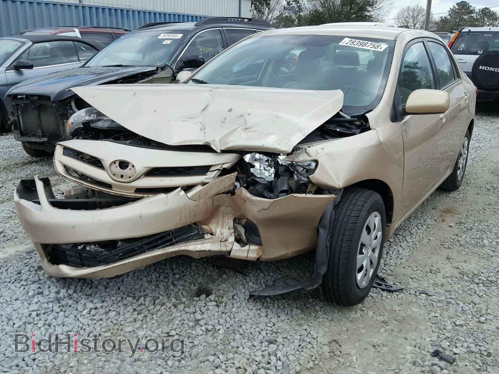 2011 TOYOTA COROLLA BA - VIN: 2T1BU4EE2BC666827 - Фото 2