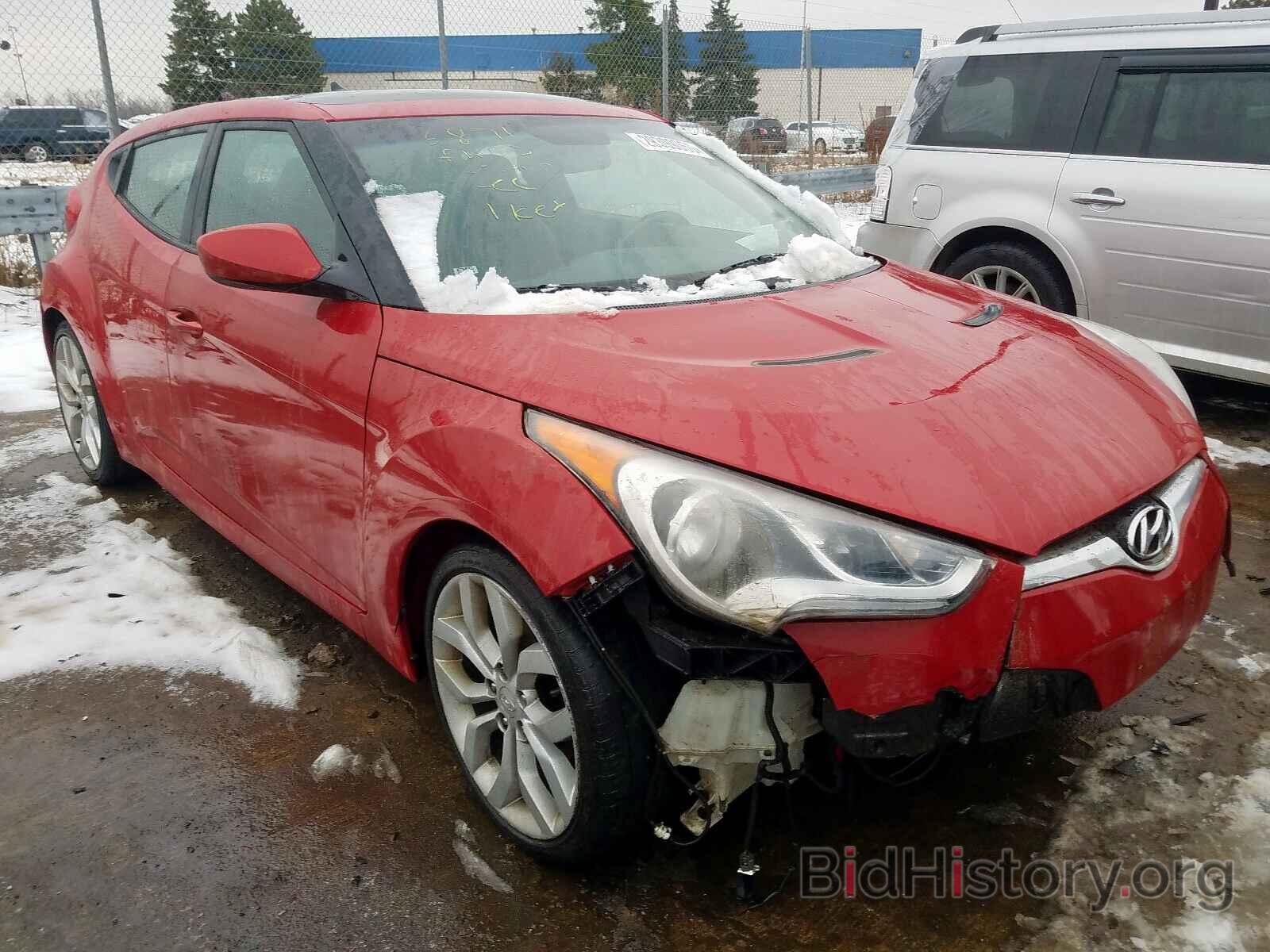 Photo KMHTC6AD2CU076871 - HYUNDAI VELOSTER 2012