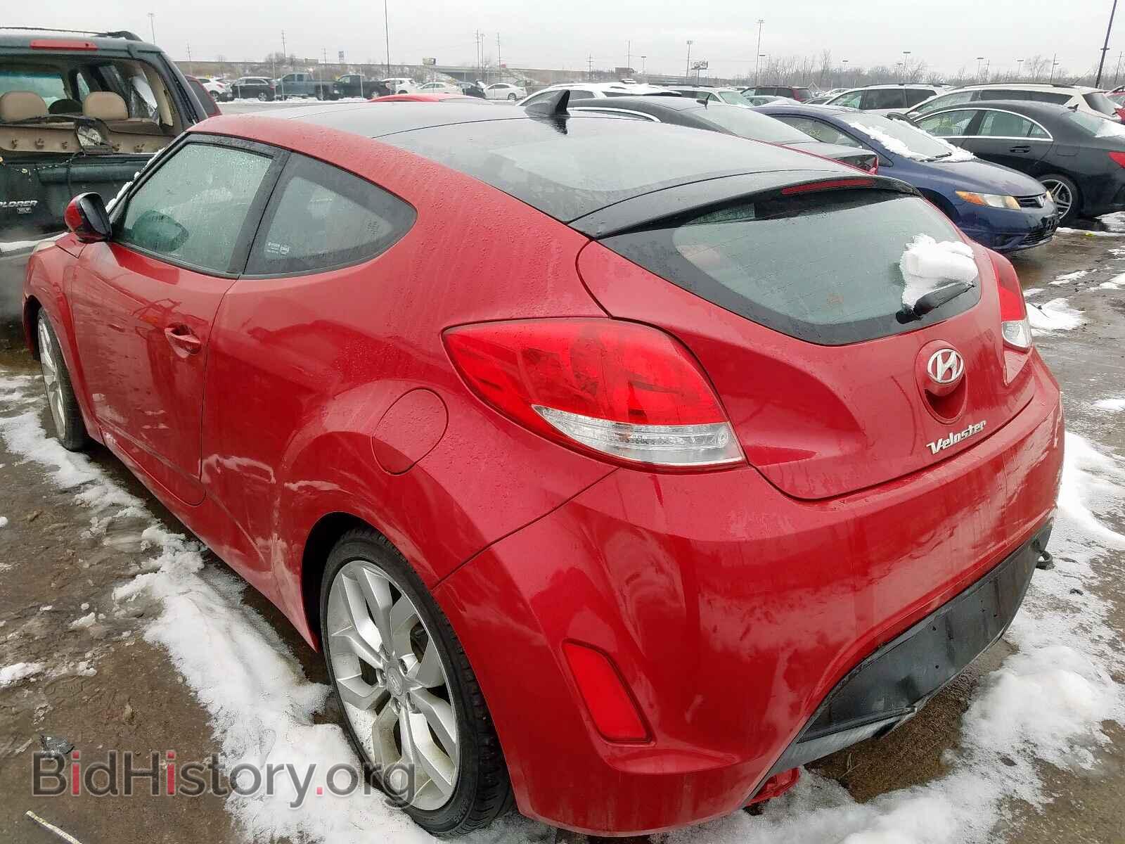 2012 HYUNDAI VELOSTER - VIN: KMHTC6AD2CU076871 - Фото 3