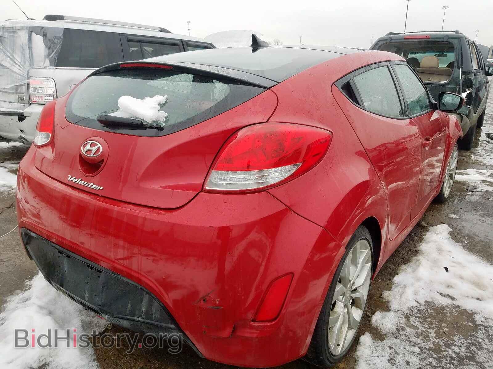 2012 HYUNDAI VELOSTER - VIN: KMHTC6AD2CU076871 - Фото 4