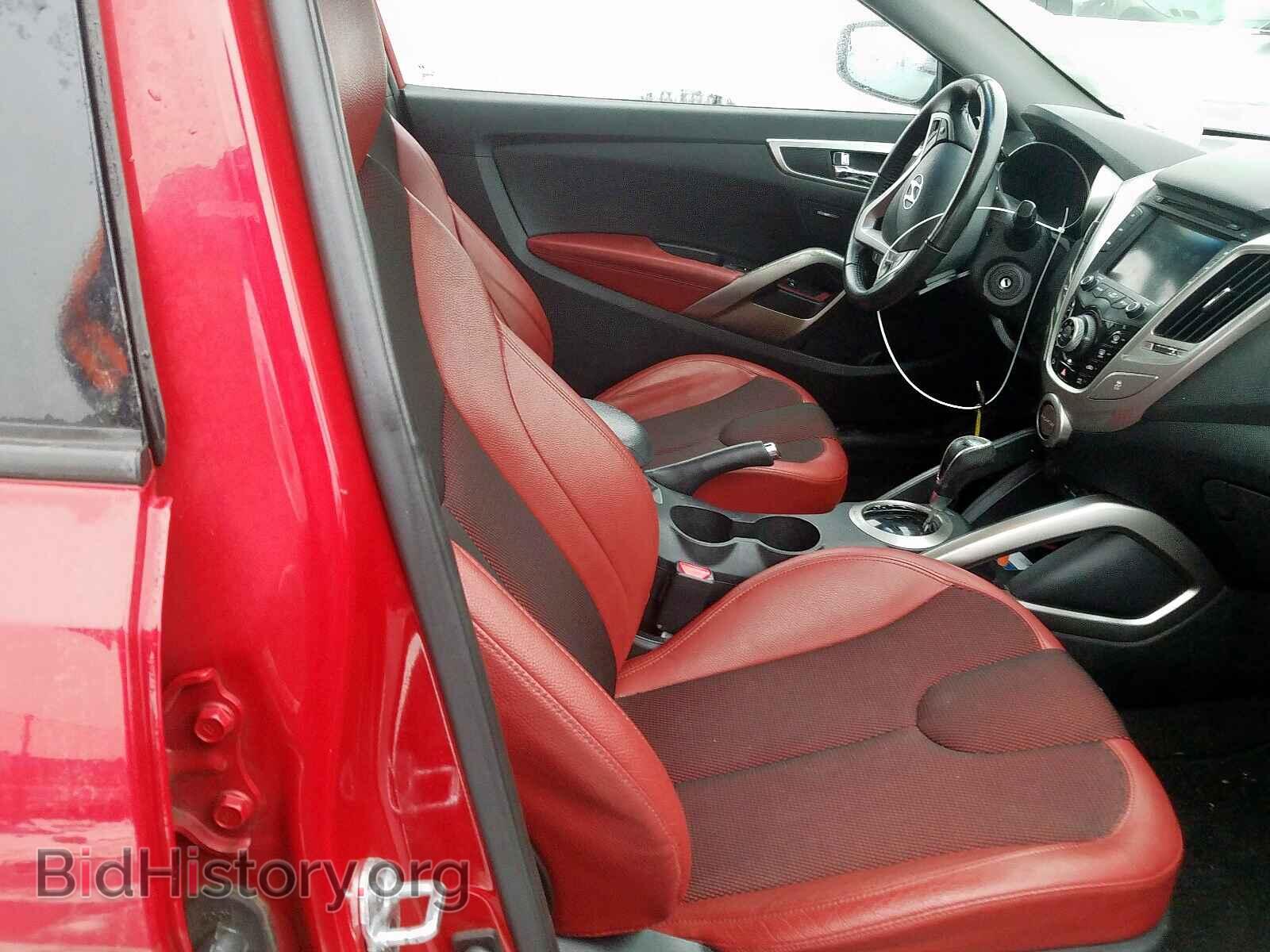 2012 HYUNDAI VELOSTER - VIN: KMHTC6AD2CU076871 - Фото 5