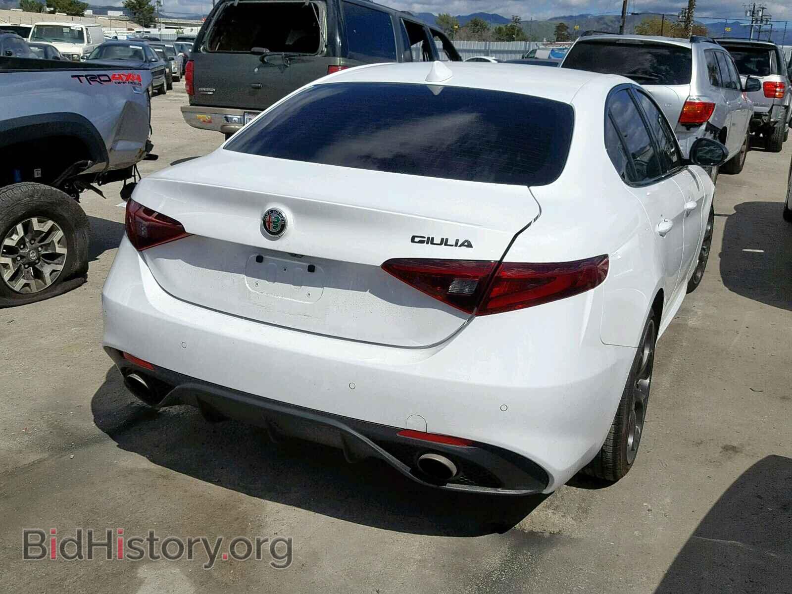 2018 ALFA ROMEO GIULIA - VIN: ZARFAEBN2J7596952 - Фото 4