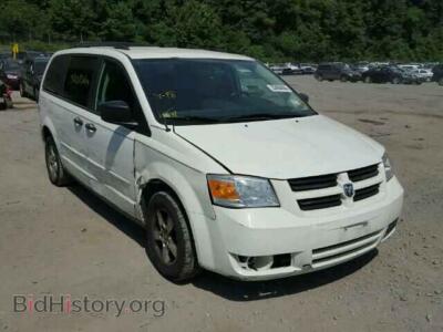 2008 Dodge CARAVAN Grand Cara, белый — VIN 1D8HN44H28B145196, Copart