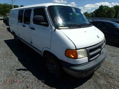 2002 Dodge RAM VAN RAM Van B1, белый — VIN 2B7HB11Y42K100806, Copart