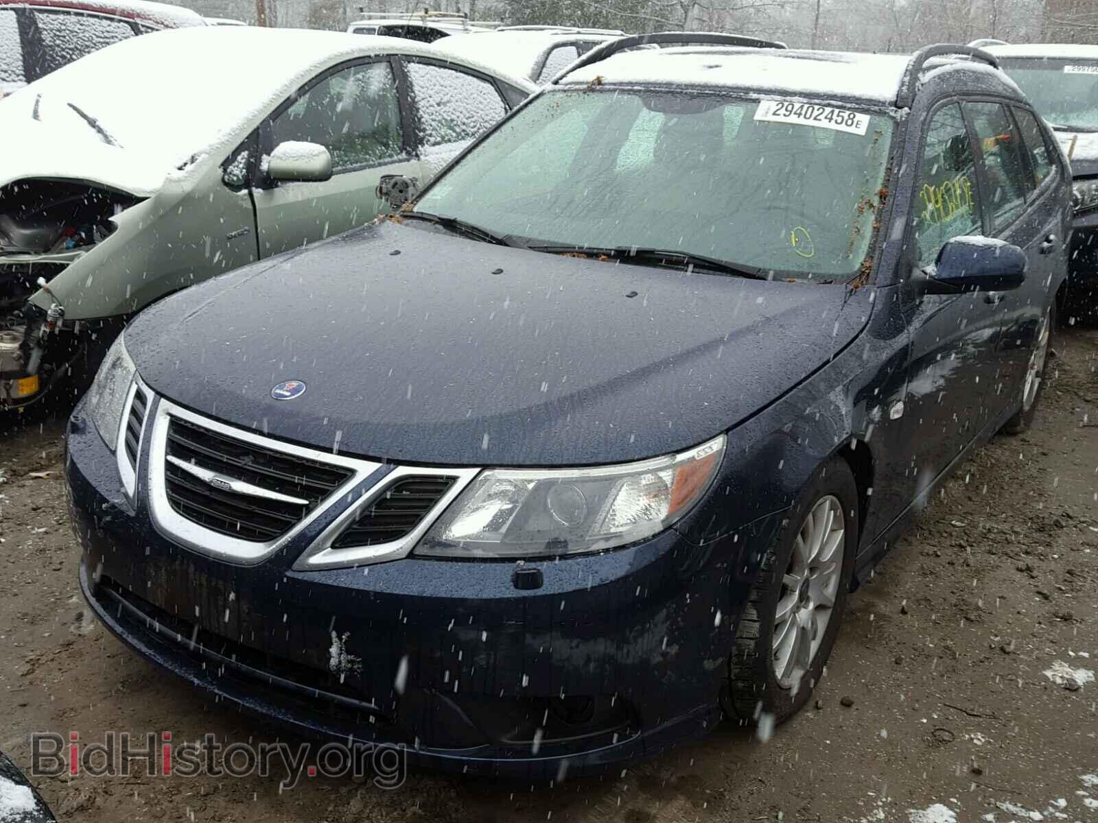 2008 SAAB 9 3 - VIN: YS3FB59Y681001873 - Фото 2