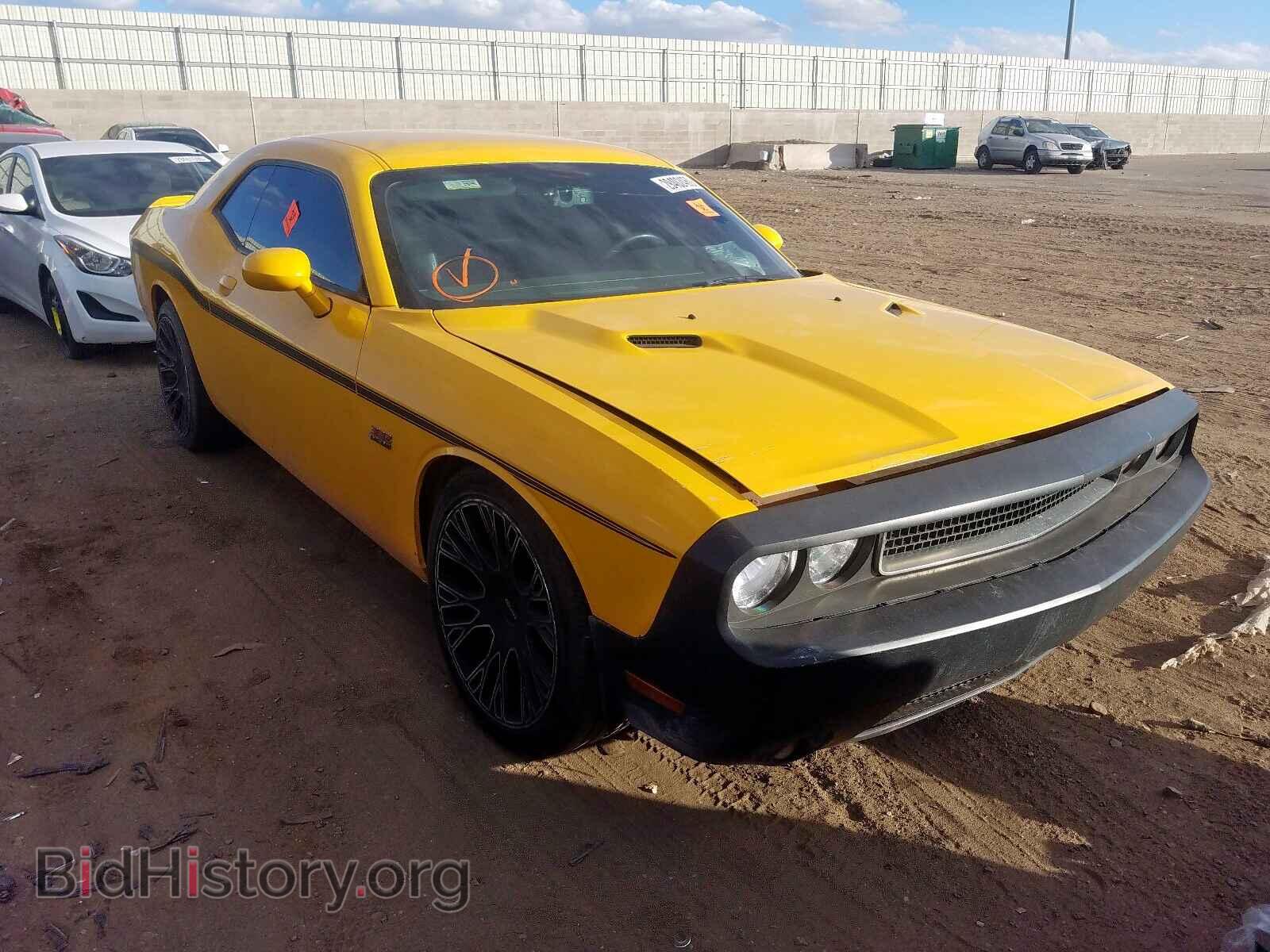 Photo 2C3CDYCJ6CH293492 - DODGE CHALLENGER 2012