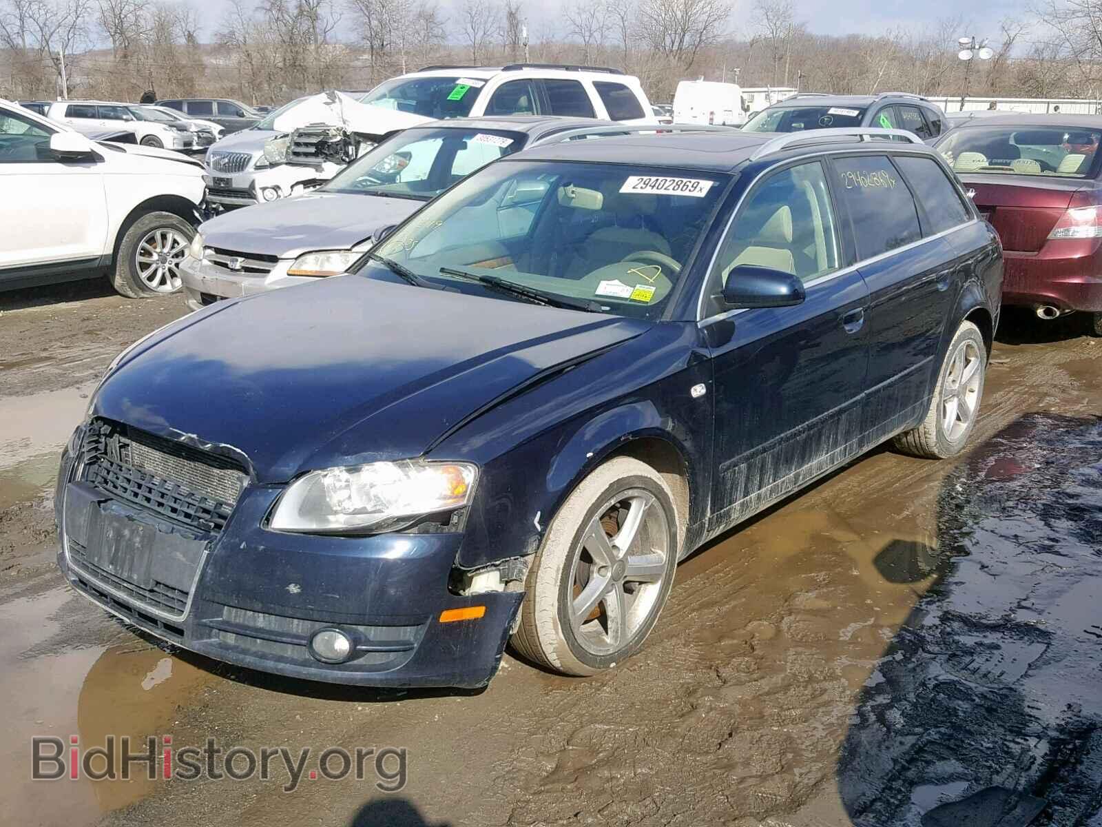 2007 AUDI A4 - VIN: WAUKH78EX7A084730 - Фото 2