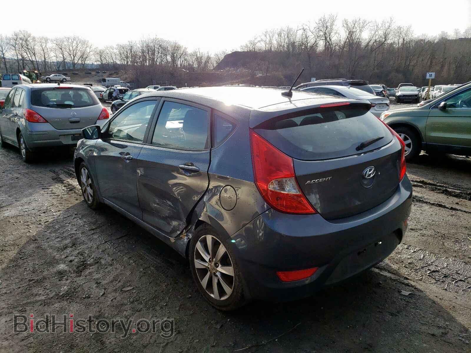 2012 HYUNDAI ACCENT - VIN: KMHCU5AE7CU052470 - Фото 3