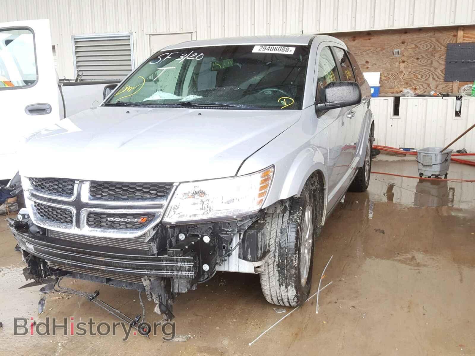 2014 DODGE JOURNEY - VIN: 3C4PDCAB3ET257054 - Фото 2
