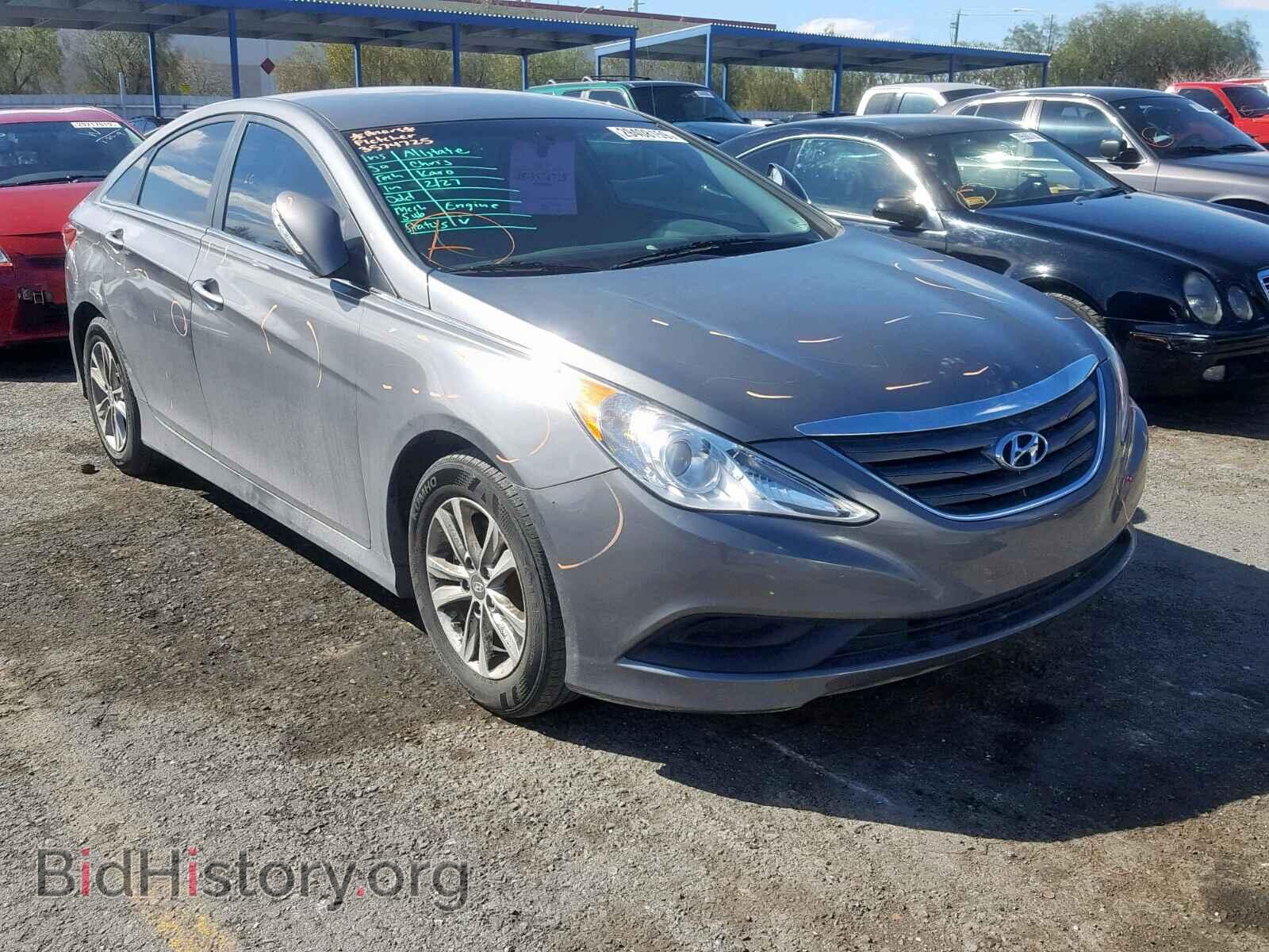 Фотография 5NPEB4AC9EH867522 - HYUNDAI SONATA 2014