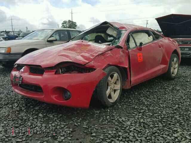 2006 MITSUBISHI ECLIPSE - VIN: 4A3AK24F36E044432 - Фото 2