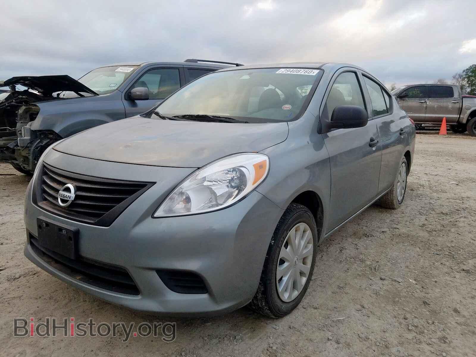 2014 NISSAN VERSA - VIN: 3N1CN7APXEL805147 - Фото 2