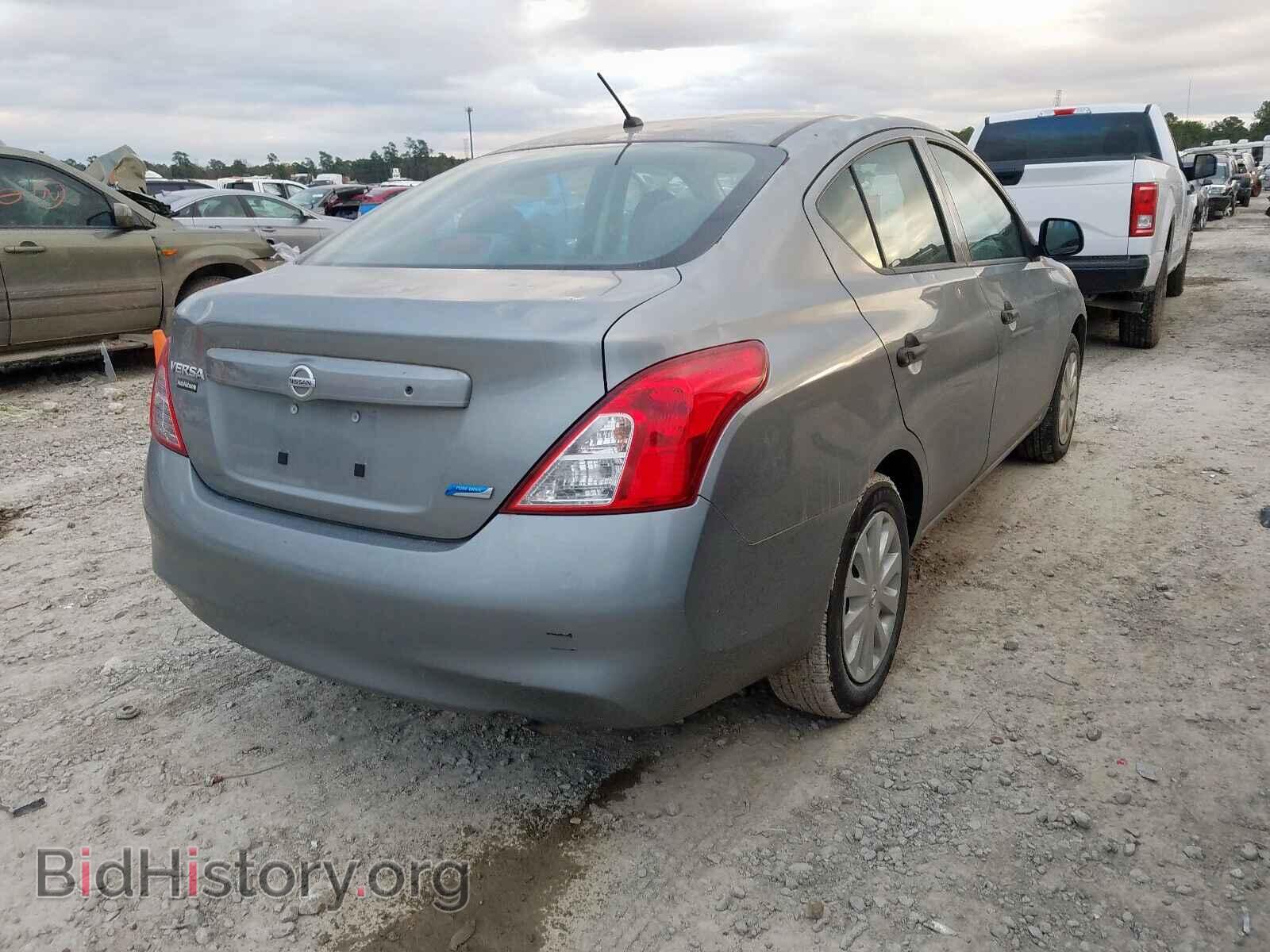2014 NISSAN VERSA - VIN: 3N1CN7APXEL805147 - Фото 4