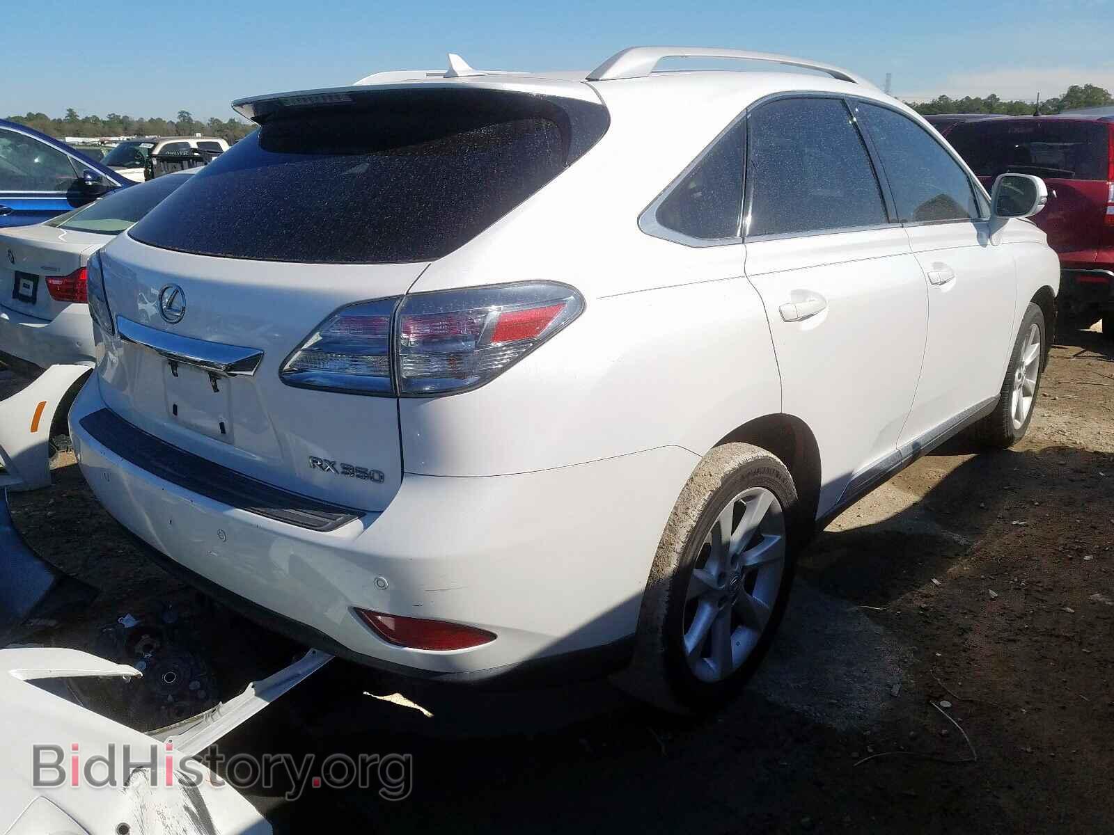 2011 LEXUS RX350 - VIN: 2T2ZK1BA8BC048430 - Фото 4