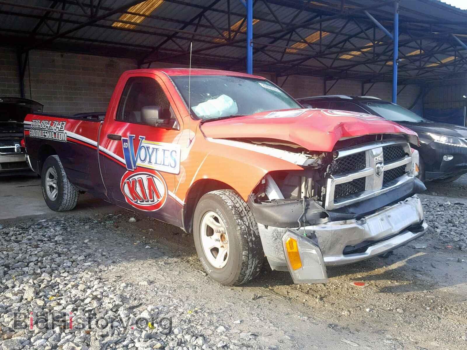 Фотография 3C6JD6DP8CG201140 - DODGE RAM 1500 S 2012