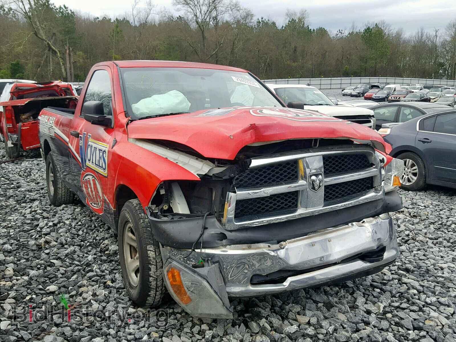 2012 DODGE RAM 1500 S - VIN: 3C6JD6DP8CG201140 - Фото 2