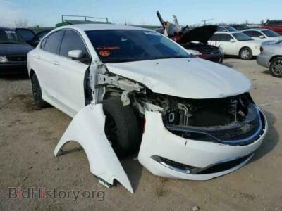 2015 Chrysler 200 200 Limite, белый — VIN 1C3CCCAB3FN638023, Copart