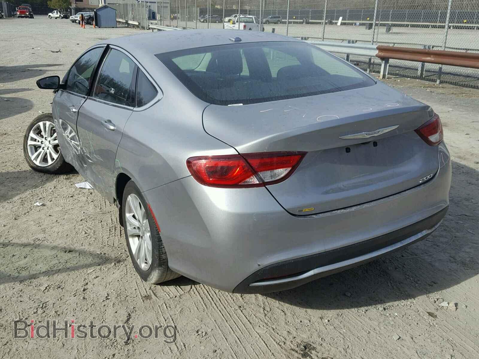 2015 CHRYSLER 200 - VIN: 1C3CCCAB8FN633545 - Фото 3